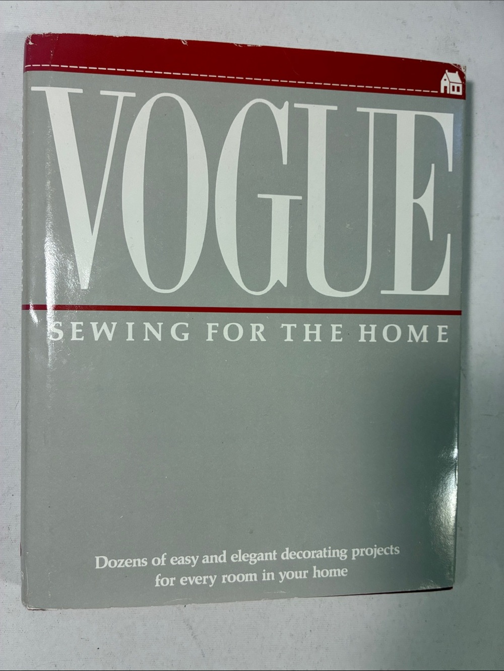 Vogue Sewing for the Home — Gray and Red Cover